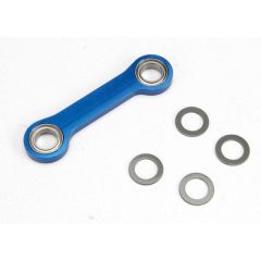 Drag link machined 6061-T6 aluminum (blue-anodized)/ 5x8x2.