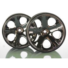 Wheels All-Star 2.8 Inch (black chrome) (nitro rear/ electric f