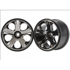 Wheels All-Star 2.8 Inch (black chrome) (nitro front) (2)