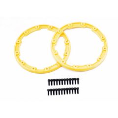 Sidewall protector beadlock style (yellow) (2)/ 2.5x8mm CS (Supplier Special Order Only)