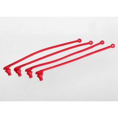 Body clip retainer red (4)