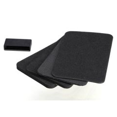 Spacers (4)/grip pads (3)/connector dust cover (TQi docking