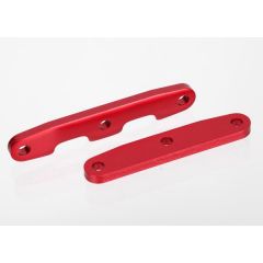 Bulkhead tie bars front & rear aluminum (red-anodized)