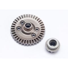 Ring gear differential/ pinion gear differential (rear)