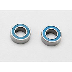 Ball bearings blue rubber sealed (4x8x3mm) (2)