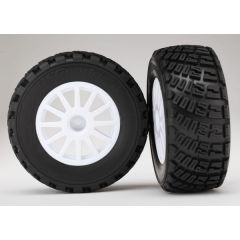 Tires & wheels assembled glued (White wheels BFGoodrich R