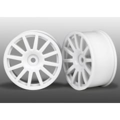 Wheels 12-Spoke (White) (2)