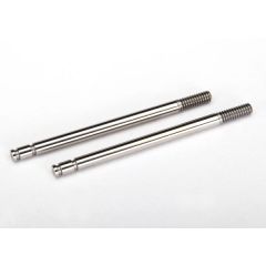 Shock shafts steel chrome finish (2)