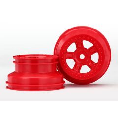Wheels (2) SCT Red Beadlock