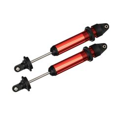 Shocks GTX aluminum red-anodized (fully assembled w/o spr