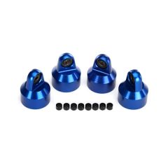 Shock caps aluminum (blue-anodized) GTX shocks (4)/ spacer