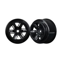 Wheels X-Maxx black (left and right)