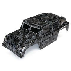 Body Tactical Unit night camo (painted)/ decals Fits TRX-4