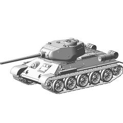 SOVIET MEDIUM TANK T-34/85