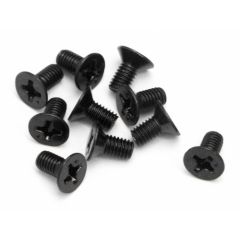 HPI SPARES FLAT HEAD SCREW M3X6MM (10PCS) (HPI7)