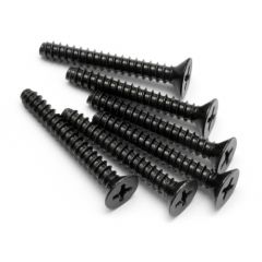 HPI SPARES TP. FLAT HEAD SCREW M4X30MM (6PCS) (HPI7)