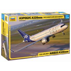 Zvezda 1/144 Airbus A320neo SAS Scandinavian Z7037