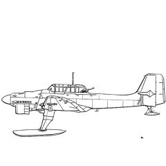 JU-87 STUKA W/SKI