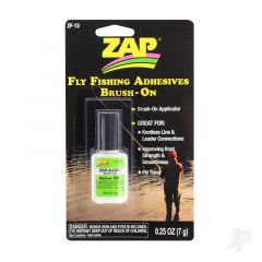 Fly Fishing Adhesives Zap-A-Gap Medium Brush On (0.25oz 7g)