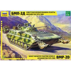 Zvezda 1/35 Russian infantry figthing vehicle Afghanistan BMP-2D 1979-1989 3555